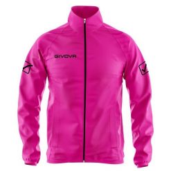 Kurtka Sportowa Givova Basico 2XS - Lekka i Oddychająca. Czerwone kurtki sportowe Givova, xl, bez wzorów, z nylonu, bez kaptura, do piłki nożnej. Za 98.99 zł.