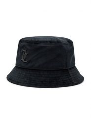 Juicy Couture Kapelusz Bucket Eleana JCAW122002 Czarny. Czarne kapelusze Juicy Couture, bez wzorów, z materiału. Za 219.99 zł.