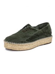 Natural world Espadryle w kolorze zielonym rozmiar: 39. Brązowe espadryle Natural World, bez wzorów, bez obcasa, bez zapięcia. Za 145.45 zł.