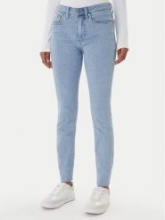 Calvin Klein Jeans Jeansy LV047E617G Niebieski Skinny Fit. Niebieskie jeansy Calvin Klein Jeans, bez wzorów. Za 409.99 zł.