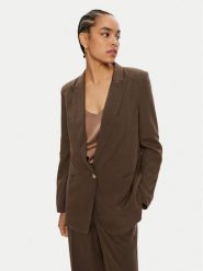 ViCOLO Marynarka TB1561 Brązowy Regular Fit. Brązowe marynarki i żakiety ViCOLO, s, bez wzorów, z wiskozy. Za 389.99 zł.
