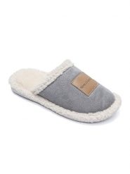 Confly Kapcie w kolorze szarym rozmiar: 36. Szare obuwie domowe Confly, bez wzorów, bez zapięcia. Za 43.37 zł.