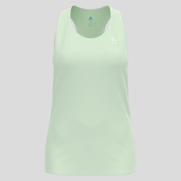 Bluza damska Odlo ESSENTIAL Tank crew neck. Zielone bluzy Odlo, m, bez wzorów, z materiału, bez kaptura. Za 90.99 zł.
