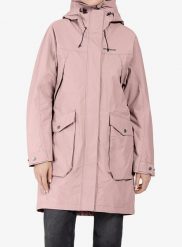 Płaszcz damski Didriksons Thelma Parka 10. Czerwone parki Didriksons, m, z materiału, bez kaptura. Za 780.99 zł.