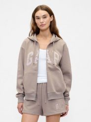 GAP Bluza w kolorze beżowym rozmiar: L. Brązowe bluzy GAP, l, bez wzorów, bez kaptura. Za 184.46 zł.