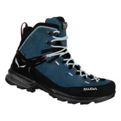 Damskie buty trekkingowe Salewa MTN Trainer 2 Mid GTX. Czarne trekkingi Salewa, z gore-texu, trekkingowe. Za 1,099.00 zł.