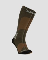Skarpety unisex X-Socks SKI DISCOVER MERINO OTC SAND/DARK SAND M101. Brązowe skarpety X Socks, bez wzorów, z wełny. Za 169.99 zł.