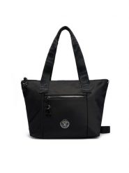 JOOP! Jeans Torebka Janita 4130001186 Czarny. Czarne shopper Joop! Jeans, bez wzorów, z jeansu, bez dodatków. Za 659.99 zł.