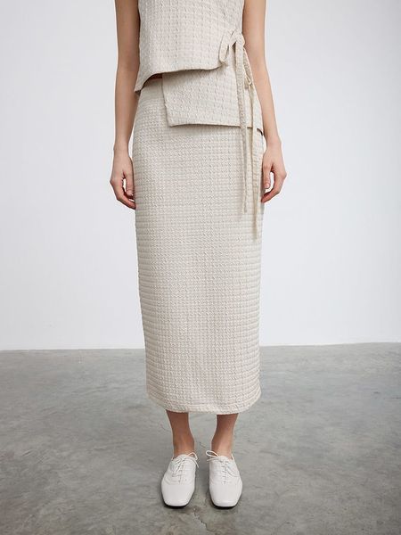 BGN Spódnica w kolorze kremowym rozmiar: 34. Brązowe spódnice BGN, na co dzień, bez wzorów, maxi, proste. Za 52.42 zł.