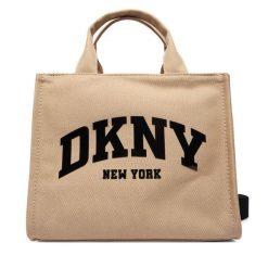 Torebka DKNY. Brązowe torebki klasyczne DKNY, bez wzorów, bez dodatków. Za 529.99 zł.