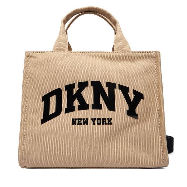 Torebka DKNY. Brązowe torebki klasyczne DKNY, bez wzorów, bez dodatków. Za 529.99 zł.