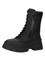 Steve Madden Skórzane botki w kolorze czarnym rozmiar: 40. Czarne botki Steve Madden, bez wzorów, bez obcasa, bez zapięcia. Za 312.52 zł.