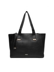 MEXX Torebka C-MEXX-L-019-08 Czarny. Czarne torebki klasyczne Mexx, bez wzorów, z materiału, bez dodatków. Za 249.99 zł.