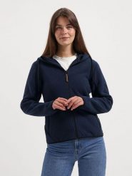 TRAVELIN' Bluza "Kirsten" w kolorze granatowym rozmiar: XL. Niebieskie bluzy sportowe Travelin', xl, bez wzorów, bez kaptura. Za 195.99 zł.