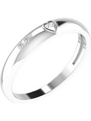 Vittoria Jewels Złoty pierścionek z diamentami rozmiar: 55. Szare pierścionki Vittoria Jewels, z diamentem, złote. Za 948.99 zł.