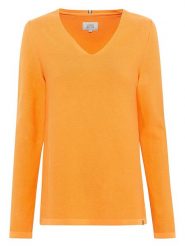 Camel Active Sweter w kolorze pomarańczowym rozmiar: M. Pomarańczowe swetry Camel Active, m, bez wzorów, z bawełny, bez ramiączek. Za 184.89 zł.