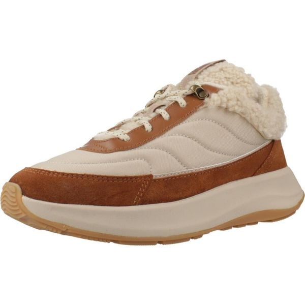 Buty FITFLOP MODE FLOW SHEARLING-MIX SNE Brązowy. Brązowe trekkingi FIT FLOP, z materiału, trekkingowe. Za 510.60 zł.