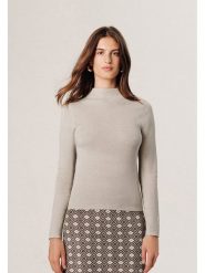 Rodier Sweter w kolorze beżowo-jasnobrązowym rozmiar: L. Brązowe swetry Rodier, l, bez wzorów, z wełny, bez ramiączek. Za 208.99 zł.