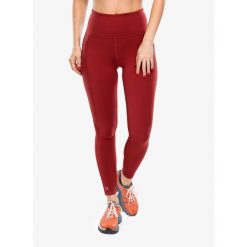 Legginsy damskie Smartwool Active Legging. Czerwone legginsy Smartwool, s, bez wzorów. Za 377.99 zł.