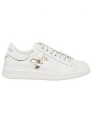 Patrizia Pepe Sneakersy w kolorze białym rozmiar: 40. Białe trampki Patrizia Pepe, bez wzorów, bez zapięcia. Za 441.45 zł.
