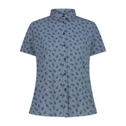 Koszula elastyczna z kwiatowym nadrukiem damska CMP. Zielone koszule CMP, uniwersalny, bez wzorów, z bawełny, eleganckie, bez kołnierzyka, bez ramiączek. Za 239.00 zł.