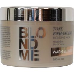 Schwarzkopf BLONDME - Tone Enhancing Bonding Maska wzmacniająca WARM BLONDES 200 ml. Odżywki do włosów Schwarzkopf. Za 41.02 zł.