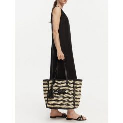 Torebka Liu Jo. Czarne shopper Liu Jo, bez wzorów, bez dodatków. Za 519.99 zł.