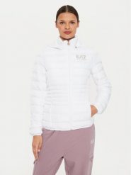 EA7 Emporio Armani Kurtka przejściowa 8NTB23 TNF8Z 0104 Biały Regular Fit. Białe kurtki EA7 Emporio Armani, xs, bez wzorów, z syntetyku, bez kaptura. Za 759.99 zł.