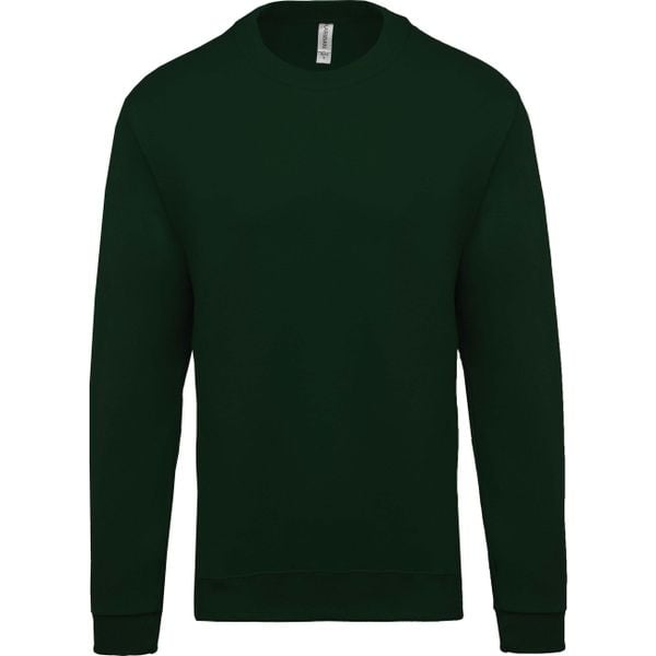 Bluza Kariban Col Rond. Zielone bluzy KARIBAN, xl, bez wzorów, z bawełny, bez kaptura. Za 119.00 zł.