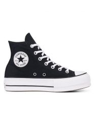 Converse Sneakersy w kolorze czarnym rozmiar: 39. Czarne trampki Converse, bez wzorów, bez zapięcia. Za 264.15 zł.