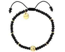 Bransoletka z mosiądzu pozłacana z cyrkoniami i agatami. Bransoletki Artelioni, z cyrkonią, pozłacane. Za 129.00 zł.