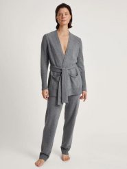 Calida Wełniany kardigan w kolorze szarym rozmiar: M. Szare kardigany Calida, m, bez wzorów, z wełny. Za 546.48 zł.