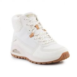 Buty do chodzenia damskie Skechers Uno Rugged Fall Mode. Białe obuwie sportowe Skechers, z materiału, bez zapięcia, trekkingowe. Za 505.00 zł.