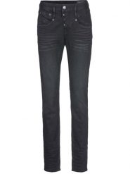 Herrlicher Dżinsy "Shyra" - Skinny fit - w kolorze czarnym rozmiar: W31/L32. Czarne jeansy Herrlicher, l, bez wzorów. Za 184.46 zł.
