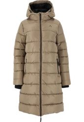 Parka dla kobiet Whistler Amaret. Brązowe parki Whistler, na zimę, m, z poliesteru, eleganckie, bez kaptura. Za 269.99 zł.