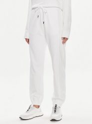 Max Mara Leisure Spodnie dresowe Markus 2416781038 Biały Regular Fit. Białe spodnie dresowe Max Mara Leisure, l, bez wzorów, z dresówki. Za 399.99 zł.