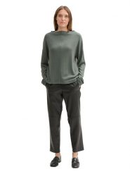 Tom Tailor Bluza w kolorze khaki rozmiar: L. Brązowe bluzy Tom Tailor, l, bez wzorów, bez kaptura. Za 74.81 zł.