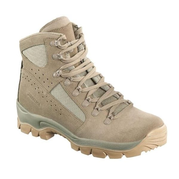Buty trekkingowe Meindl Safari Mid PRO. Brązowe trekkingi Meindl, z gumy, trekkingowe. Za 749.00 zł.