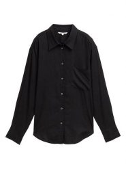 TOM TAILOR Denim Koszula w kolorze czarnym rozmiar: XS. Czarne koszule TOM TAILOR DENIM, xs, bez wzorów, z denimu, bez kołnierzyka, bez ramiączek. Za 83.62 zł.