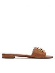 Coccinelle Klapki E4 SB3 17 01 01 Brązowy. Brązowe klapki Coccinelle, bez wzorów, ze skóry, bez obcasa. Za 649.99 zł.