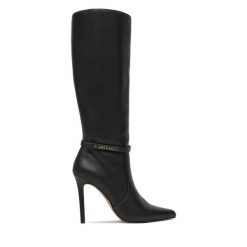 Kozaki Just Cavalli. Czarne kozaki Just Cavalli, bez obcasa, na szpilce, bez zapięcia. Za 1,379.00 zł.