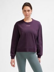 Bluza damska Hummel MT Dhyani. Czerwone bluzy Hummel, na zimę, xs, bez wzorów, z bawełny, bez kaptura. Za 189.50 zł.