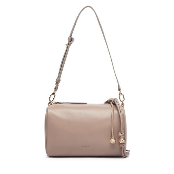 Torebka Furla. Szare listonoszki Furla, bez wzorów, bez dodatków. Za 1,259.00 zł.