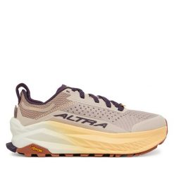 Buty do biegania Altra. Brązowe obuwie sportowe Altra, bez zapięcia, do biegania. Za 619.99 zł.
