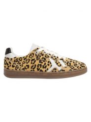 Pepe Jeans FOOTWEAR Skórzane sneakersy w kolorze jasnobrązowym rozmiar: 38. Brązowe trampki Pepe Jeans FOOTWEAR, bez wzorów, z jeansu, bez zapięcia. Za 155.51 zł.