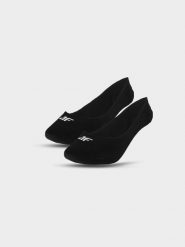 4F Skarpetki casual no-show (2-pack) damskie - multikolor 39-42. Czarne skarpety 4f, bez wzorów, z bawełny. Za 39.99 zł.