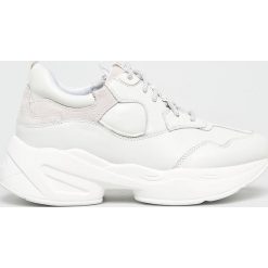 Liu Jo - Buty Jog 06 - lace Up. Białe obuwie sportowe Liu Jo, z gumy, bez zapięcia. W wyprzedaży za 479.90 zł.