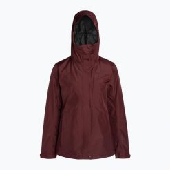 Kurtka przeciwdeszczowa damska Marmot Minimalist Gore Tex Comp. Brązowe kurtki sportowe Marmot, bez wzorów, z gore-texu, bez kaptura, trekkingowe, gore-tex. Za 759.99 zł.