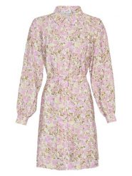 MOSS COPENHAGEN Sukienka "Nathalina" w kolorze jasnoróżowym rozmiar: XS. Różowe sukienki Moss Copenhagen, na co dzień, s, bez wzorów, z tkaniny, klasyczne, bez kołnierzyka, bez ramiączek, mini, proste. Za 114.44 zł.