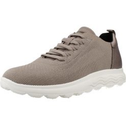 Buty GEOX D SPHERICA Brązowy. Brązowe trekkingi Geox, z syntetyku, trekkingowe. Za 399.99 zł.